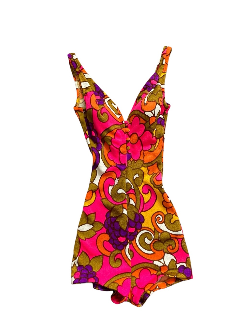 Vintage 60s Jantzen One Piece Swimsuit Small